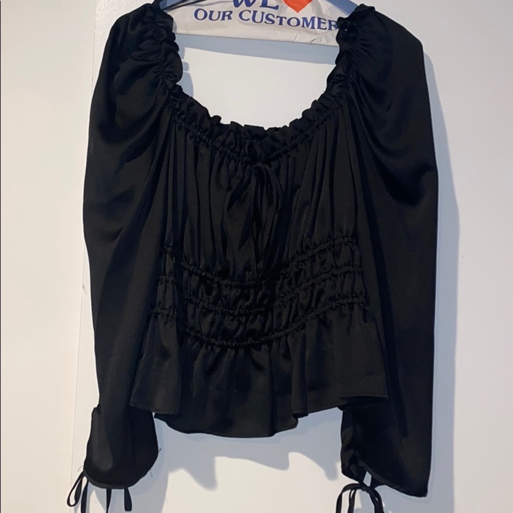 Top Shop silk top- SHIPS OUT TODAY